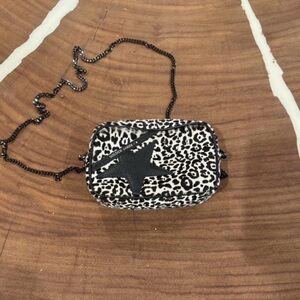 Leopard Print Crossbody Bag